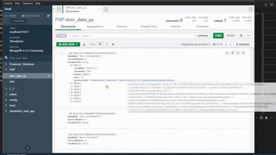 Face Data Collection using Solidworks API and stored in MongoDB preview